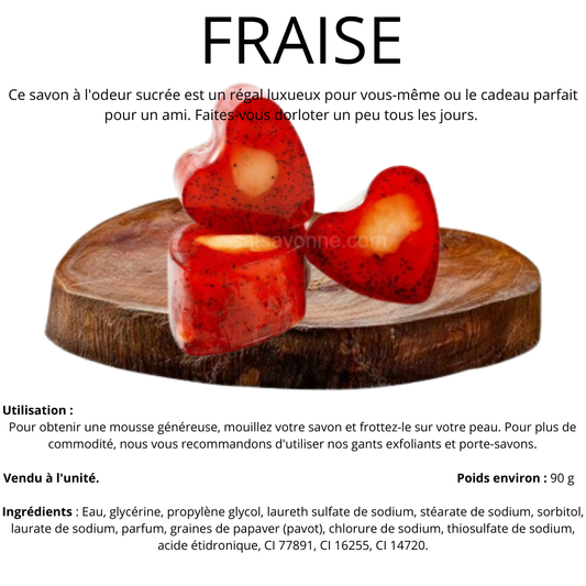 E25 COEUR À LA FRAISE