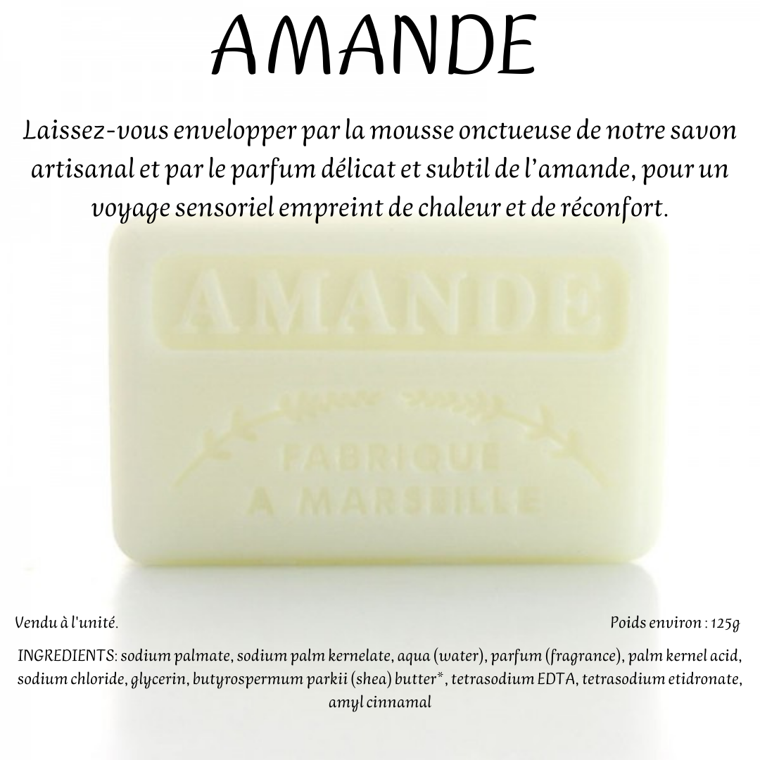 48 Variétés Savonnette Marseillaise au Beurre de Karité Bio