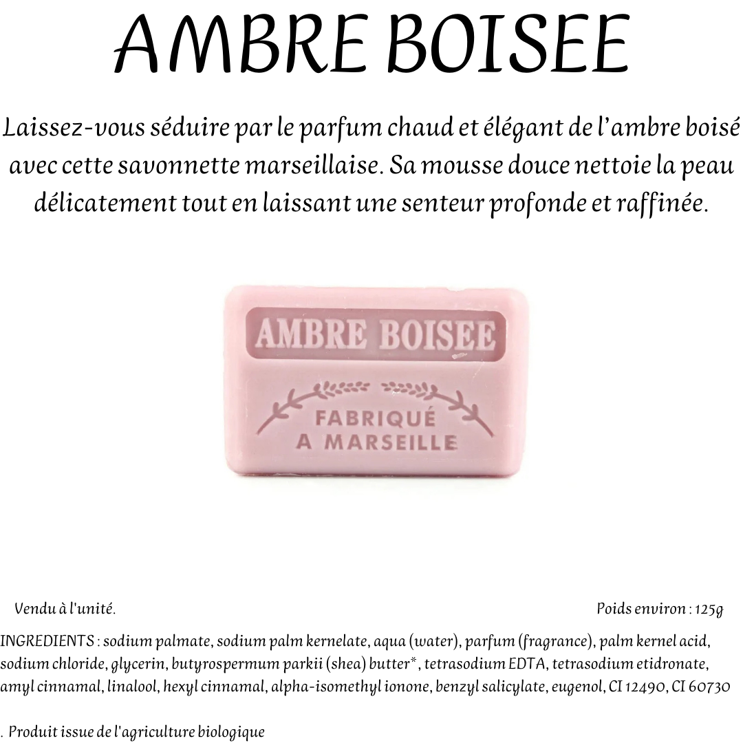 48 Variétés Savonnette Marseillaise au Beurre de Karité Bio