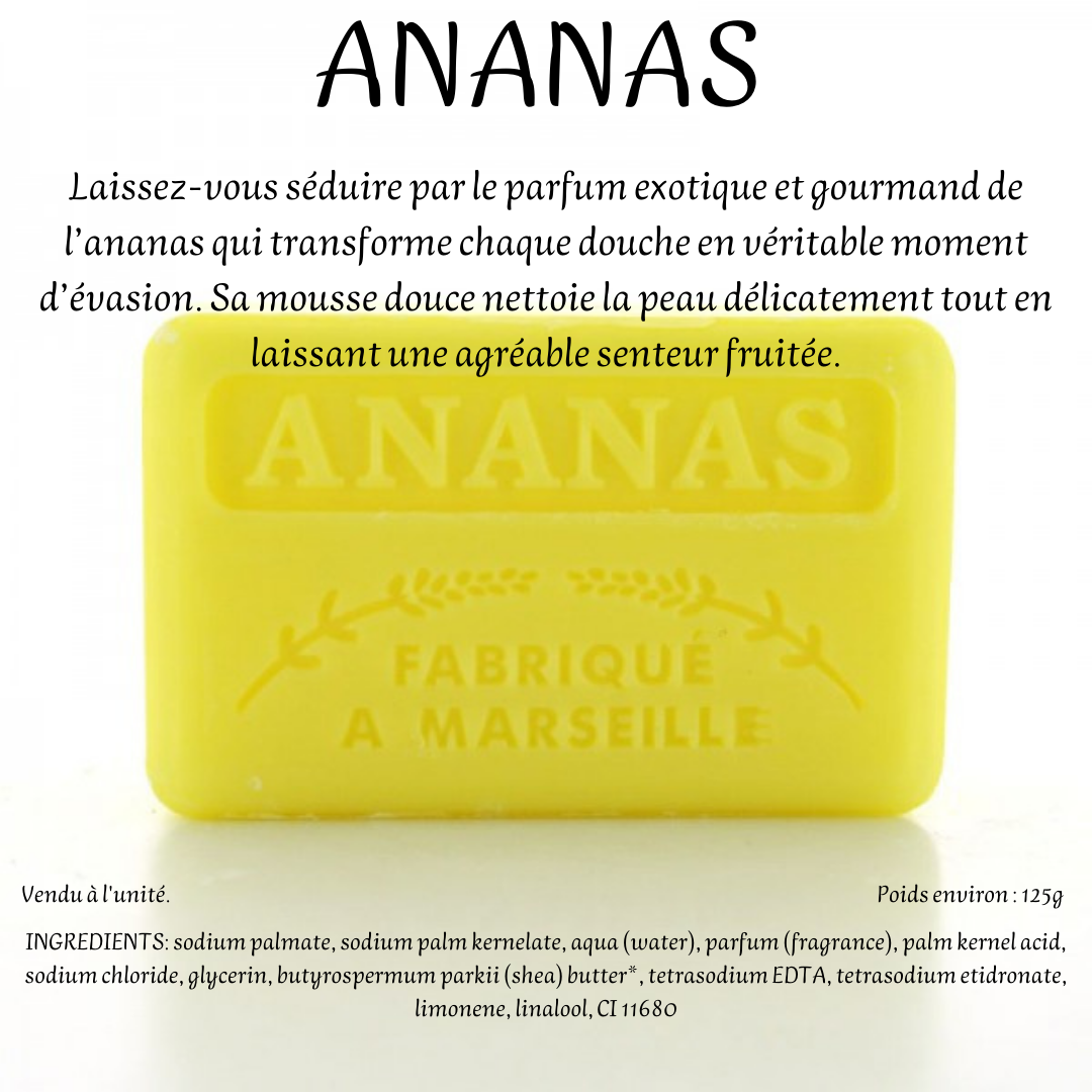 48 Variétés Savonnette Marseillaise au Beurre de Karité Bio