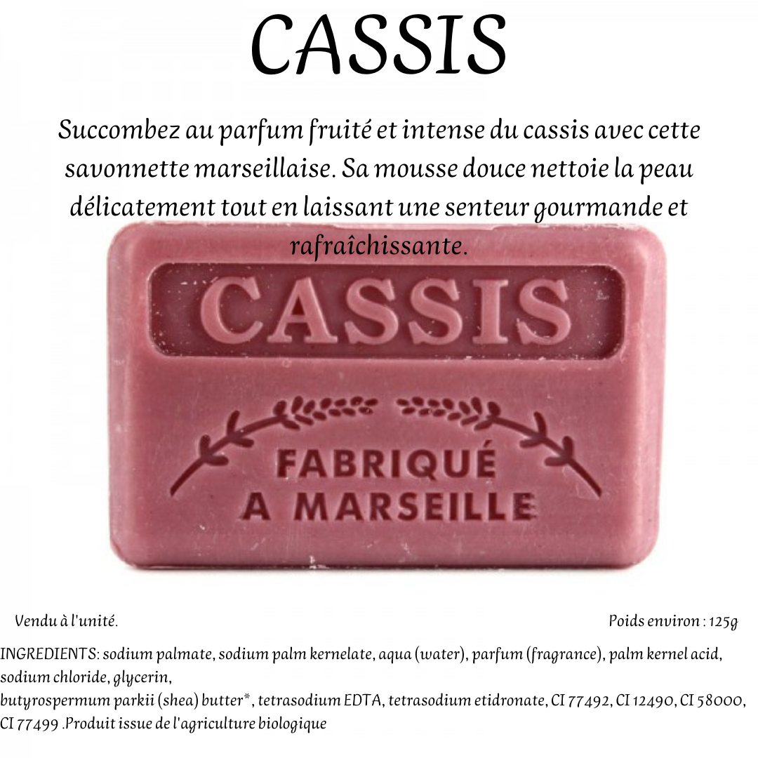 48 Variétés Savonnette Marseillaise au Beurre de Karité Bio