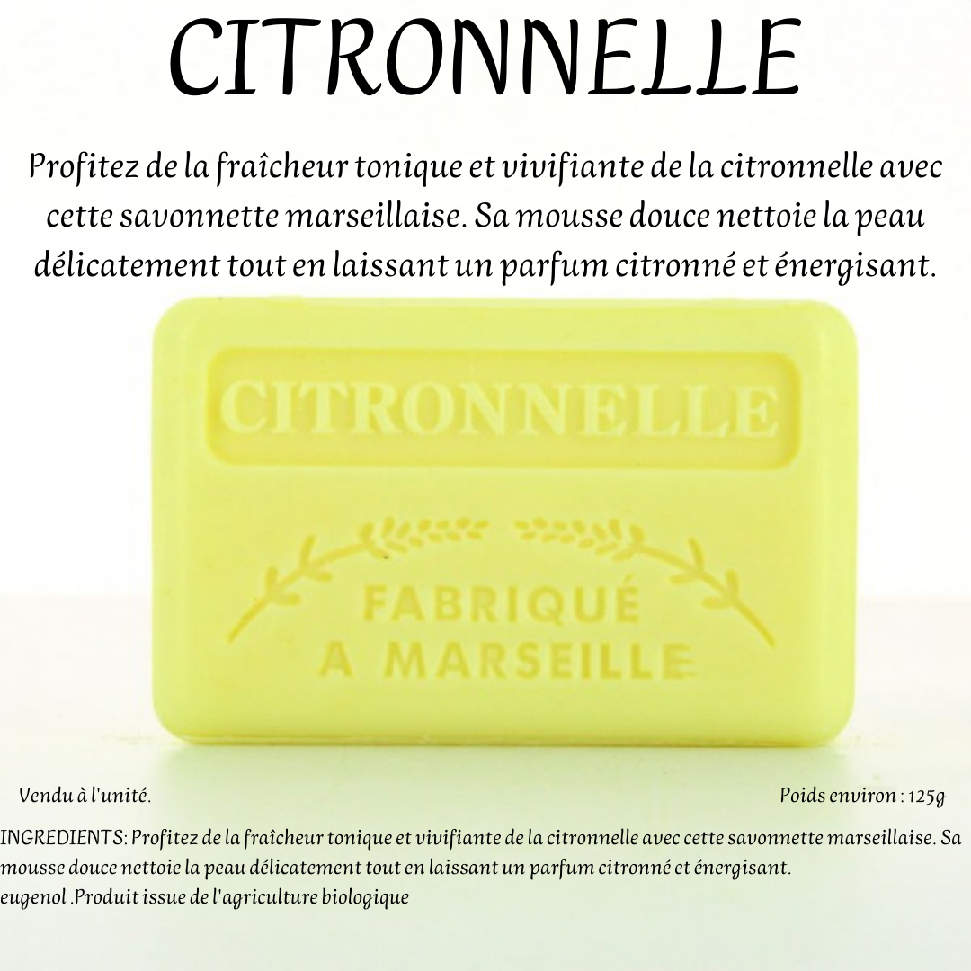 48 Variétés Savonnette Marseillaise au Beurre de Karité Bio