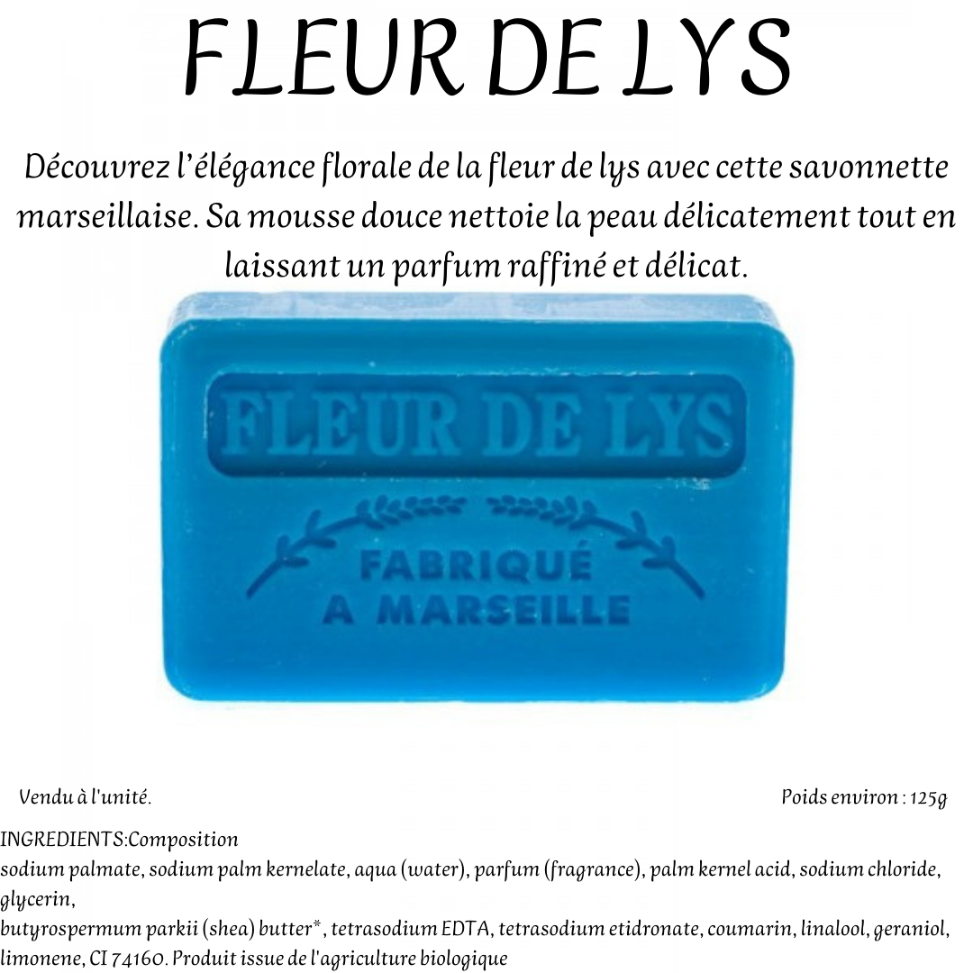 48 Variétés Savonnette Marseillaise au Beurre de Karité Bio