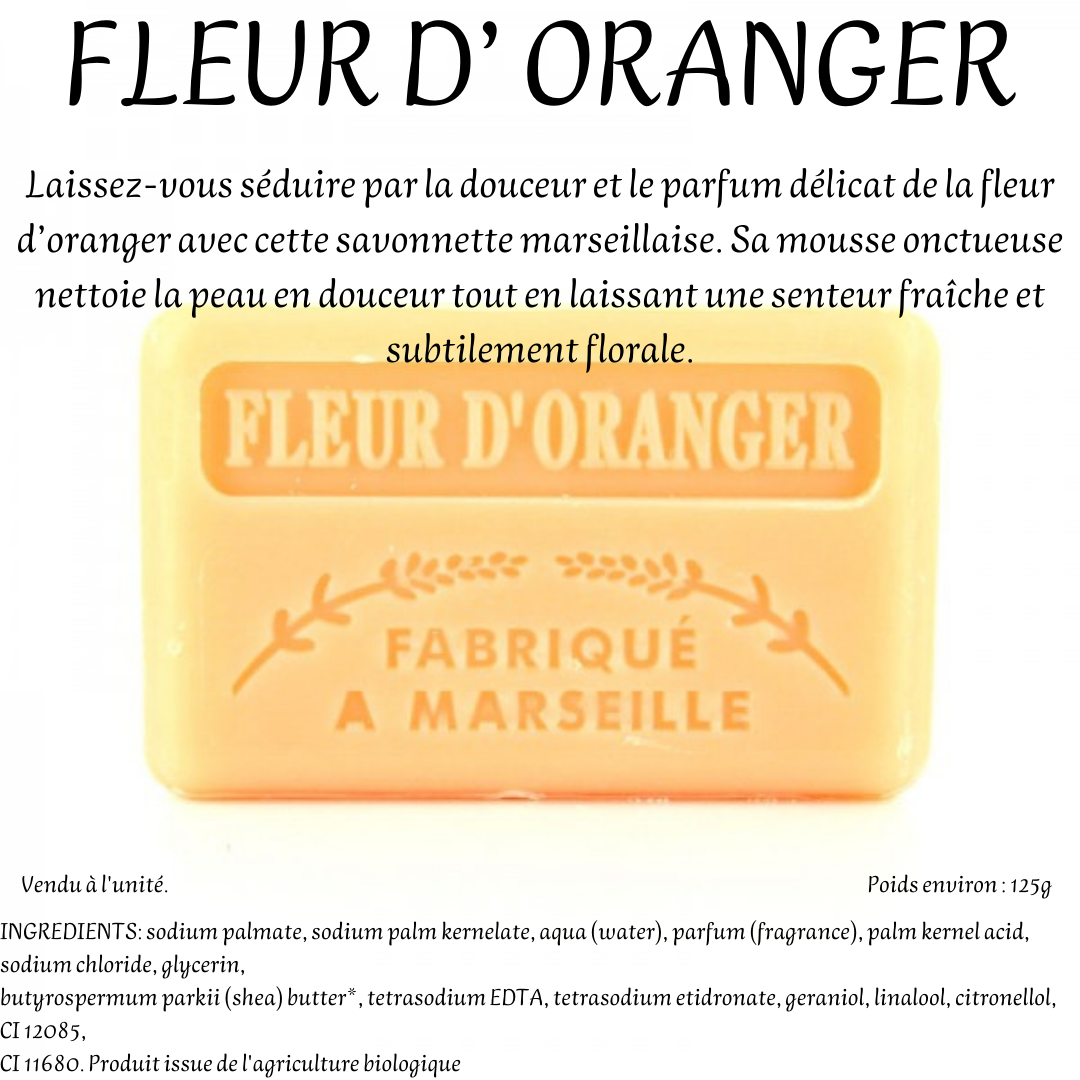 48 Variétés Savonnette Marseillaise au Beurre de Karité Bio