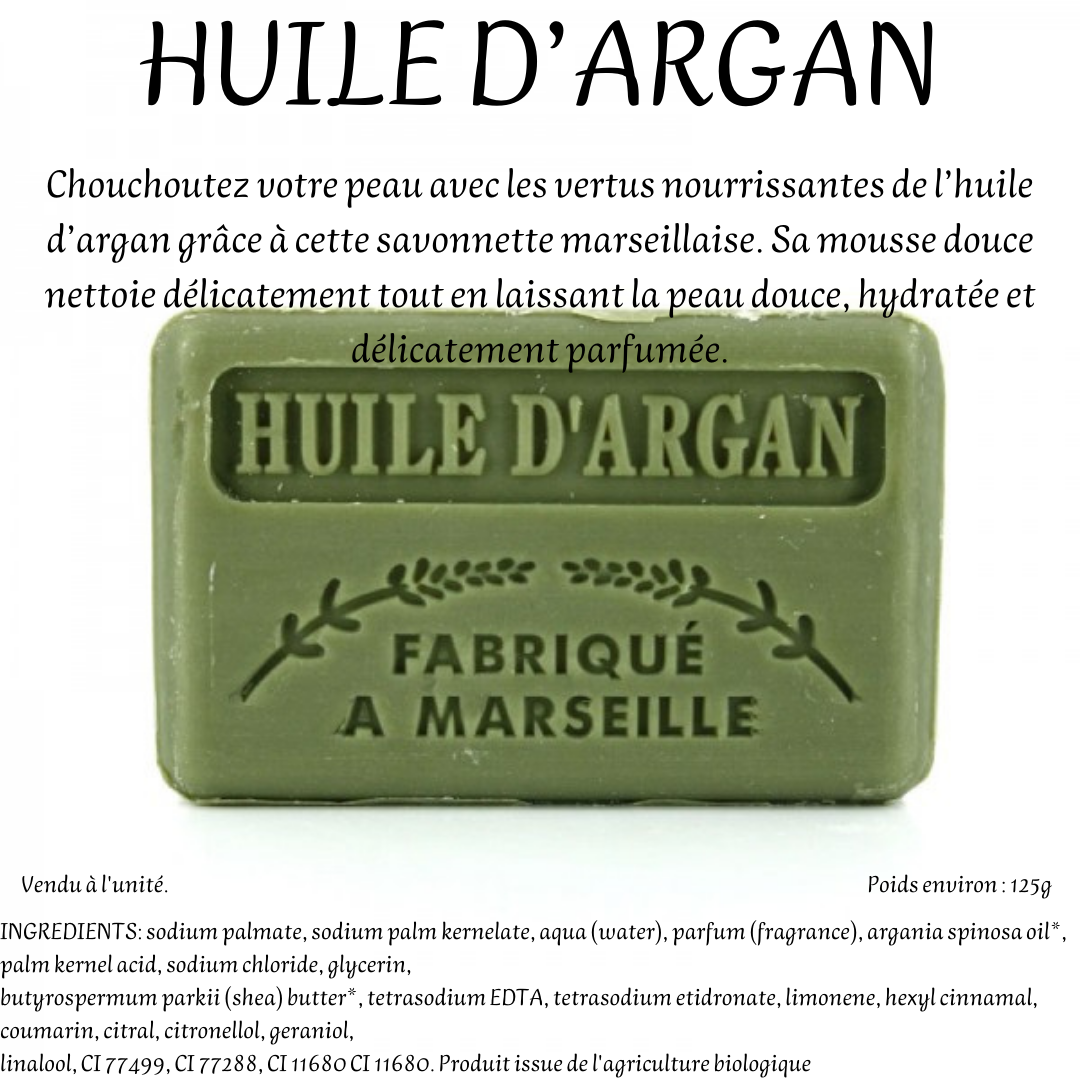 48 Variétés Savonnette Marseillaise au Beurre de Karité Bio