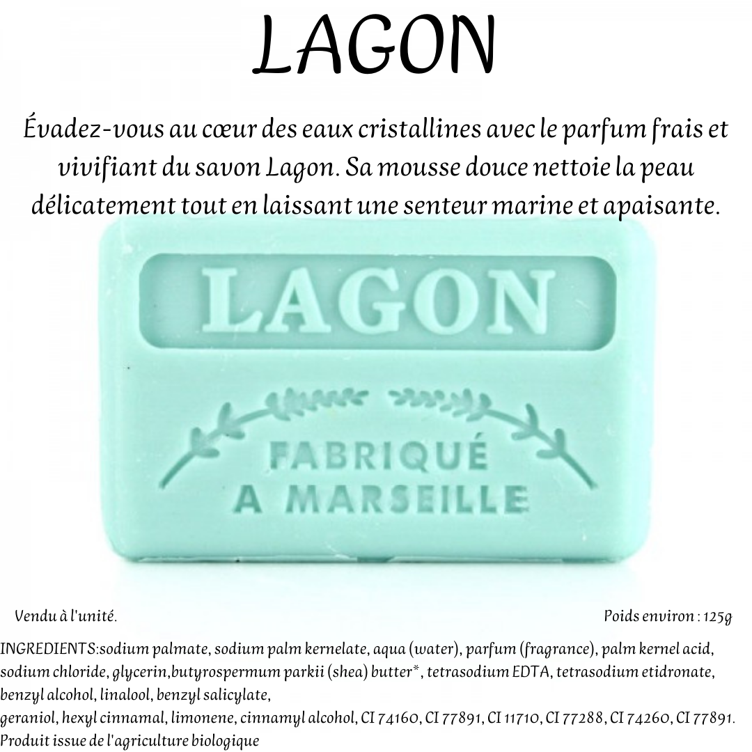 48 Variétés Savonnette Marseillaise au Beurre de Karité Bio