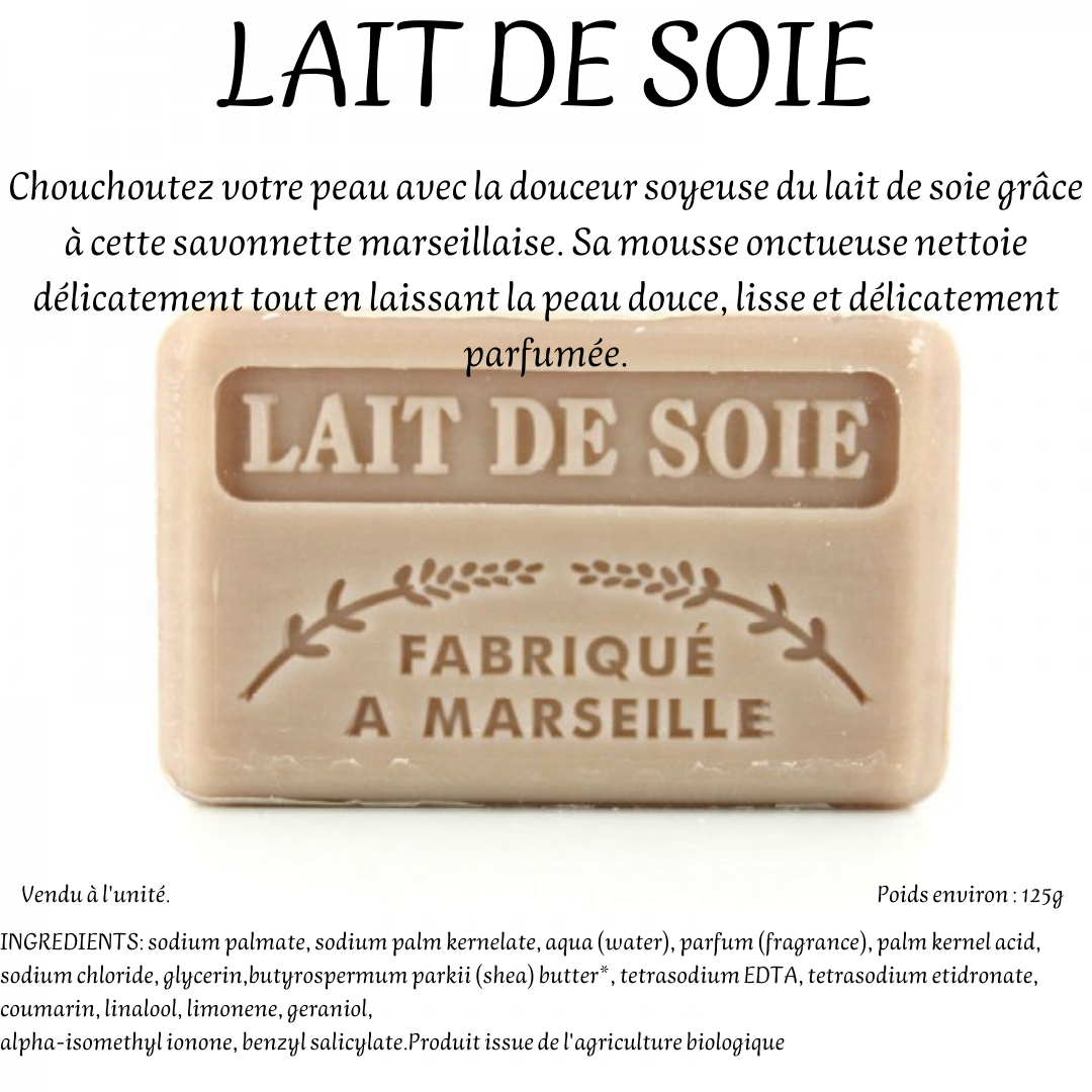 48 Variétés Savonnette Marseillaise au Beurre de Karité Bio