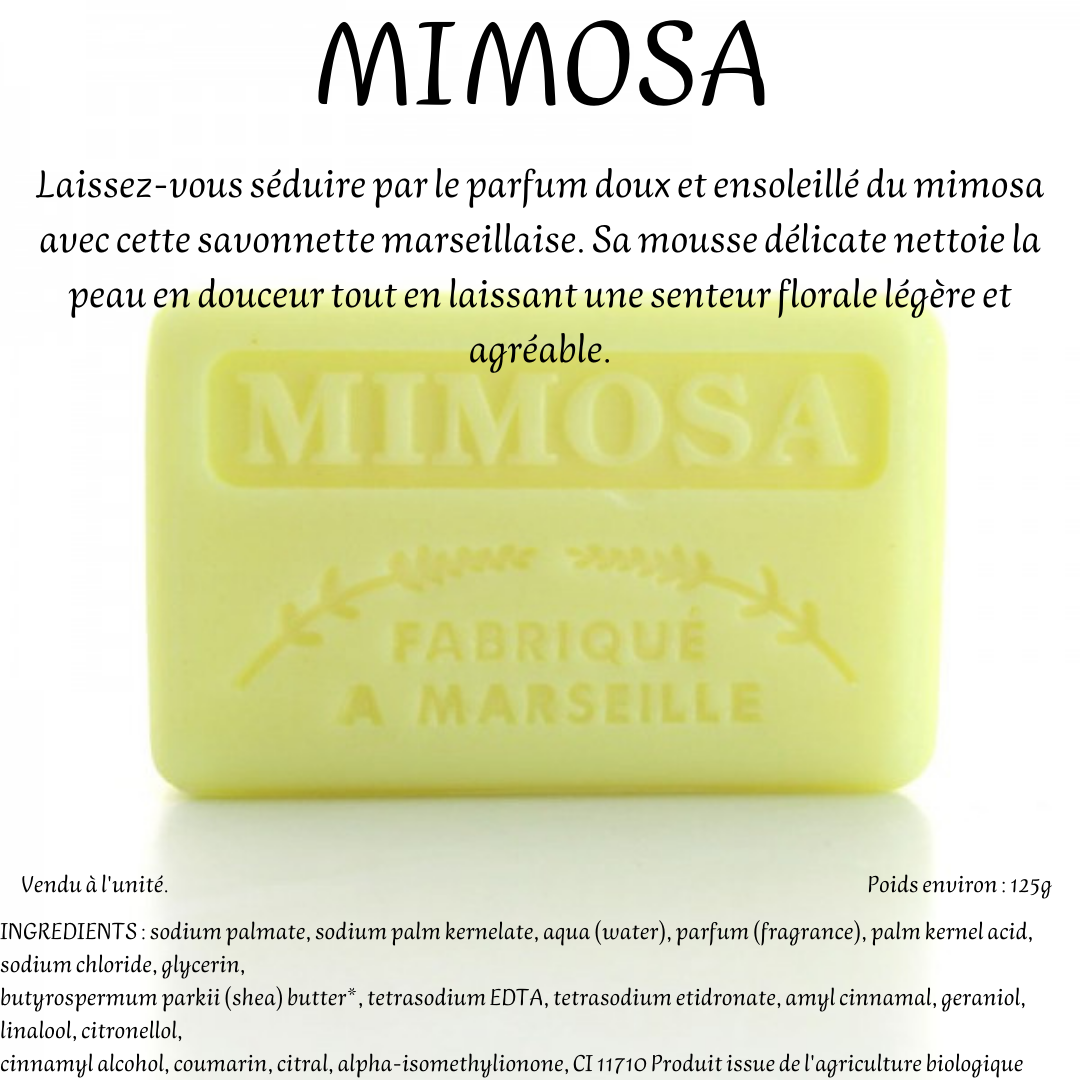 48 Variétés Savonnette Marseillaise au Beurre de Karité Bio