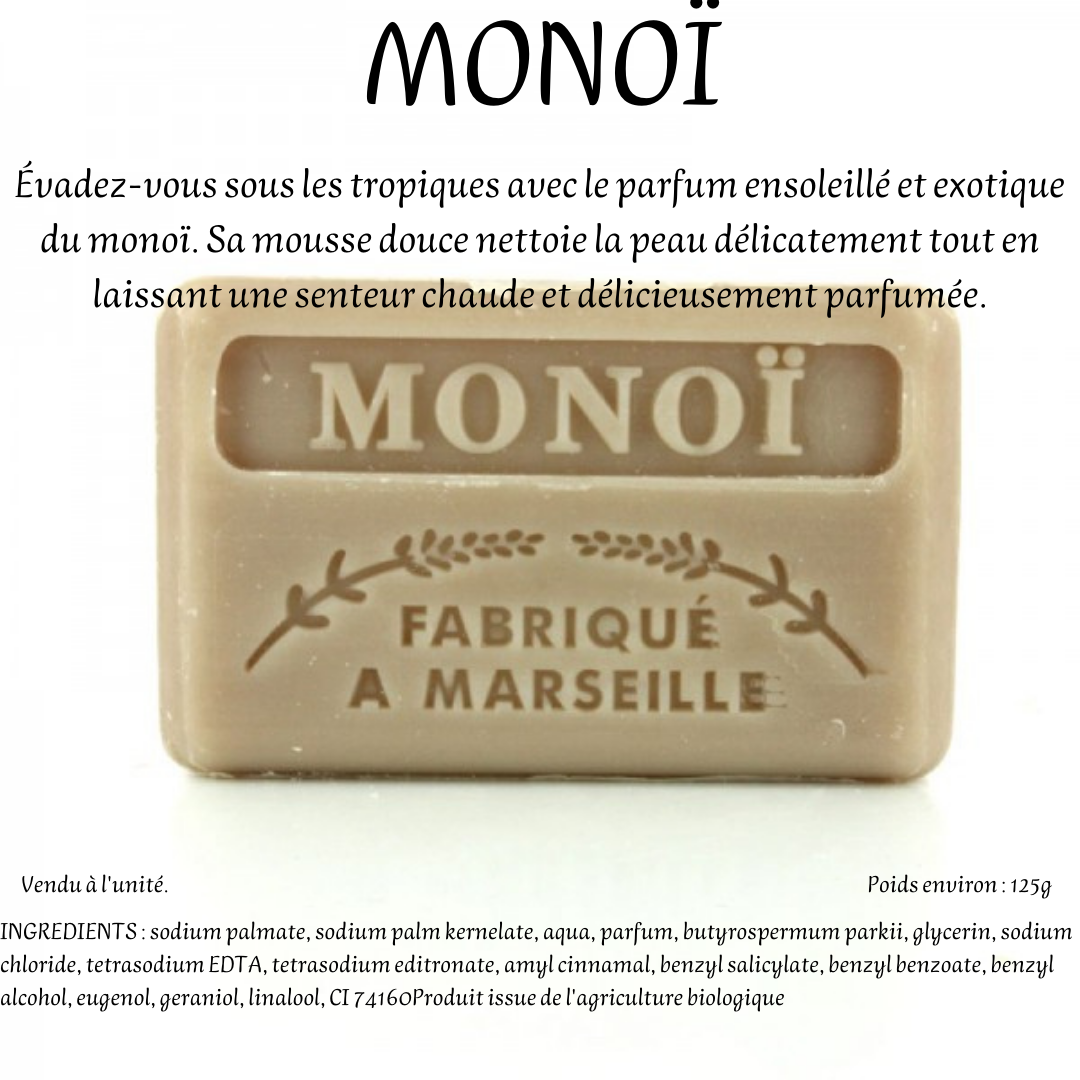 48 Variétés Savonnette Marseillaise au Beurre de Karité Bio