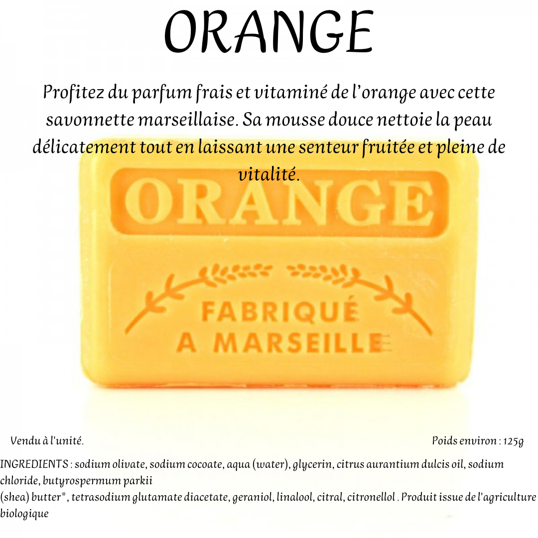 48 Variétés Savonnette Marseillaise au Beurre de Karité Bio