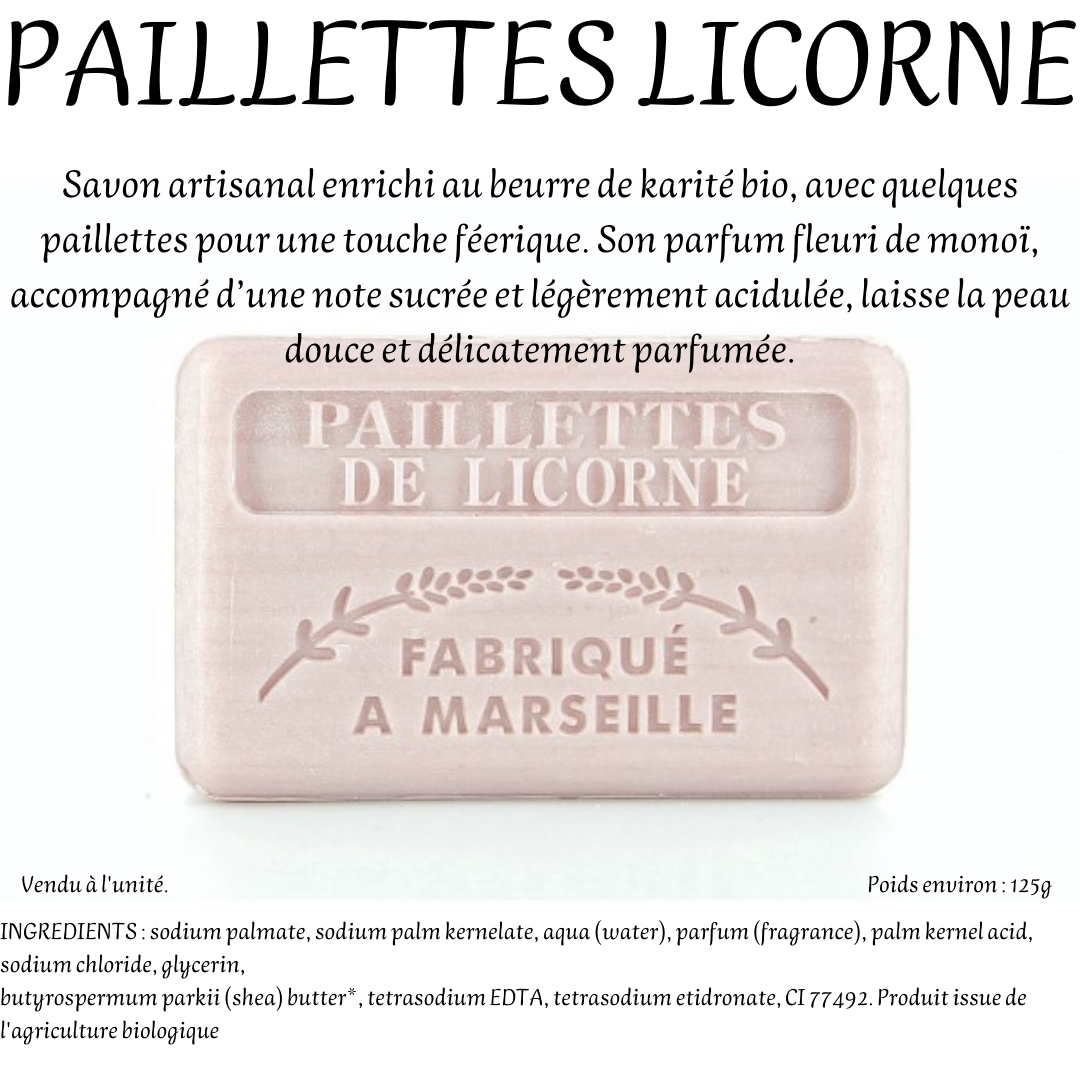 48 Variétés Savonnette Marseillaise au Beurre de Karité Bio
