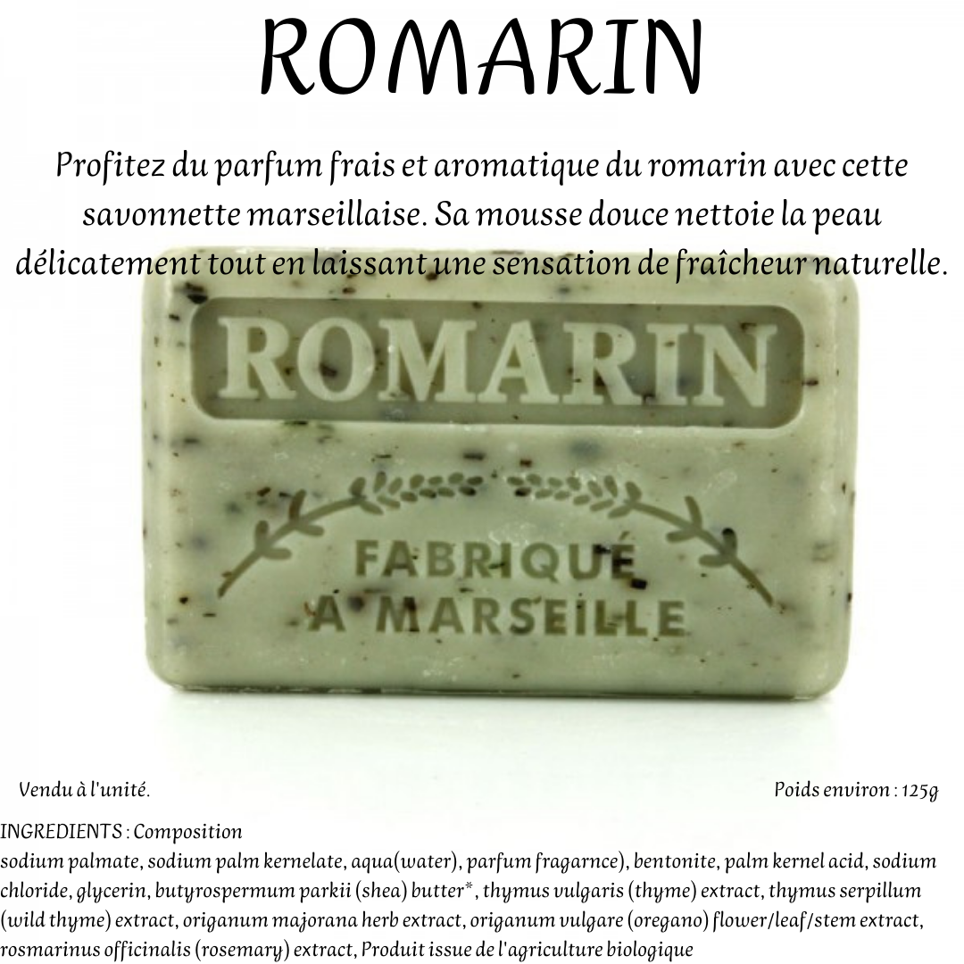 48 Variétés Savonnette Marseillaise au Beurre de Karité Bio