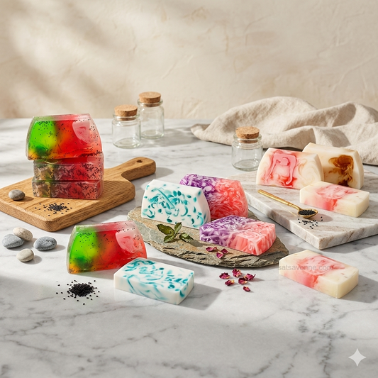 **Savons Tranches 82 Variétés**